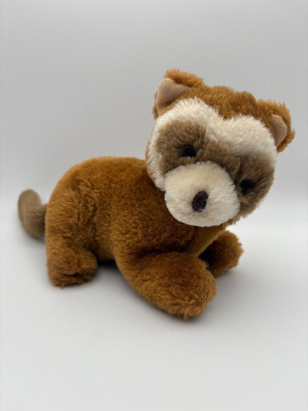 Vintage 1997 Multipet Red Panda Sound Plush Pet Toy Stuffie (SKU: 903TO)